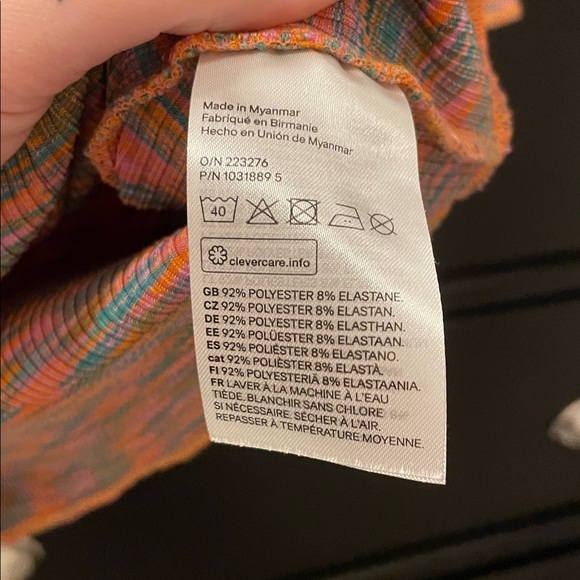 H&M Multicolor Crop Top - Picture 5 of 5